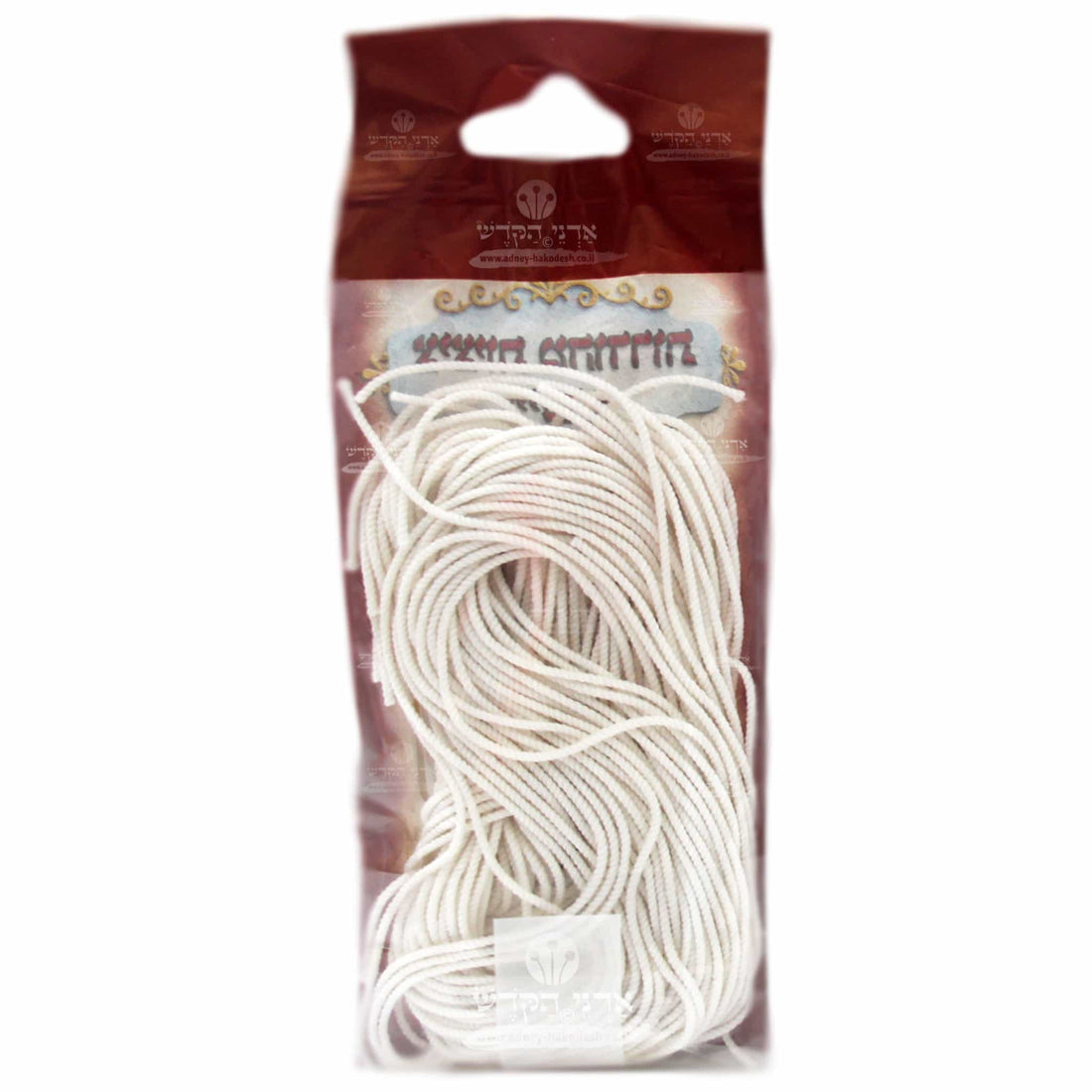 White Tzitzit Strings - Thick - Handmade – Adney Hakodesh